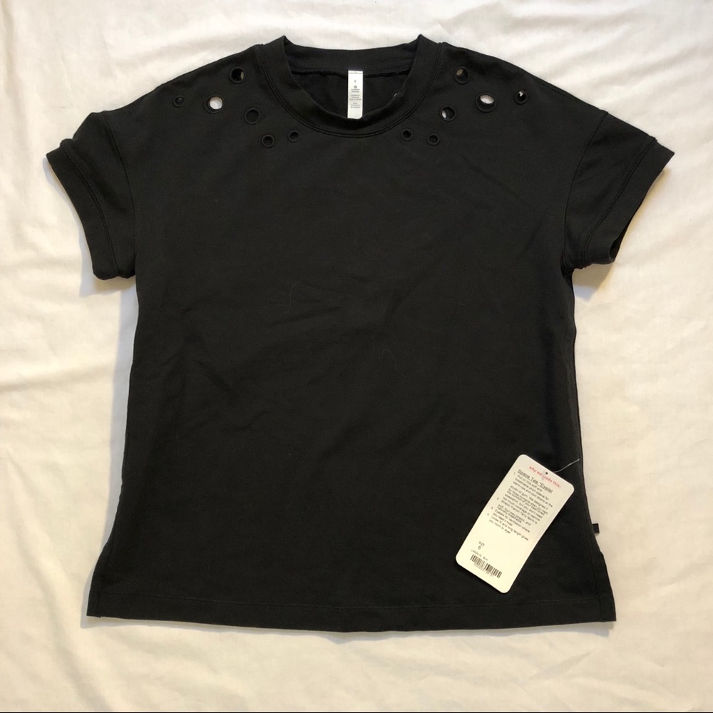 Lululemon Space Tee Eyelet NWT